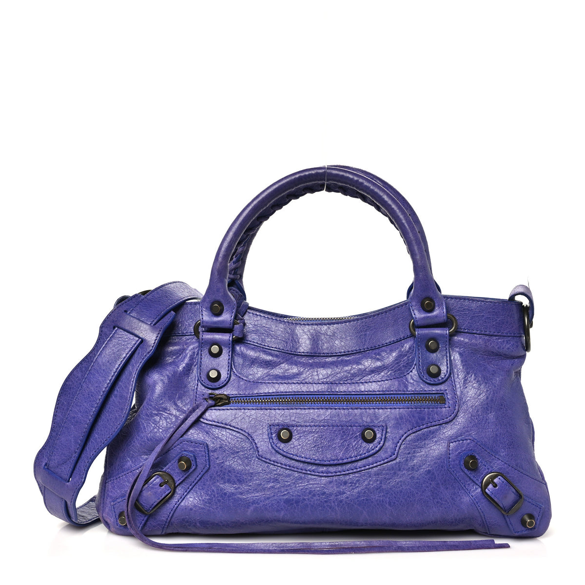 Balenciaga Agneau Classic Hardware First Bleu Lavande 1 of 12