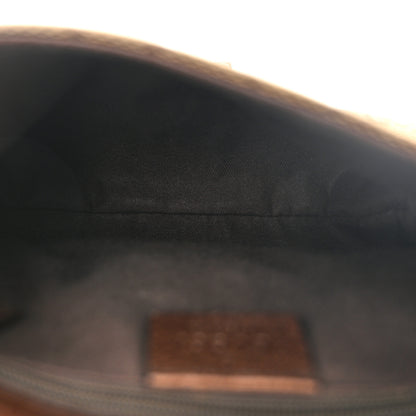 Gucci Monogram Waist Pouch Bag Dark Brown 5 of 11