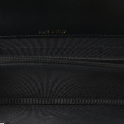 Chanel Lambskin Quilted Trendy CC Dual Handle Clutch With Chain Black 4 of 11