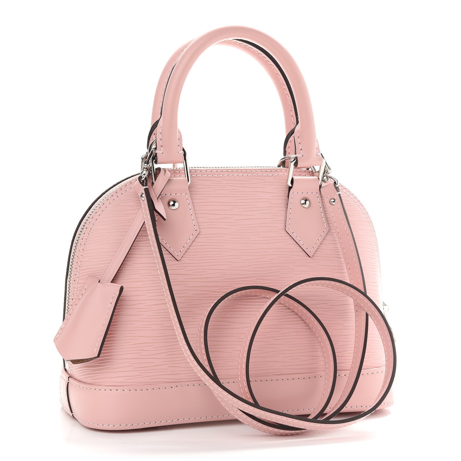 Louis Vuitton Epi Alma BB Rose Ballerine 3 of 8