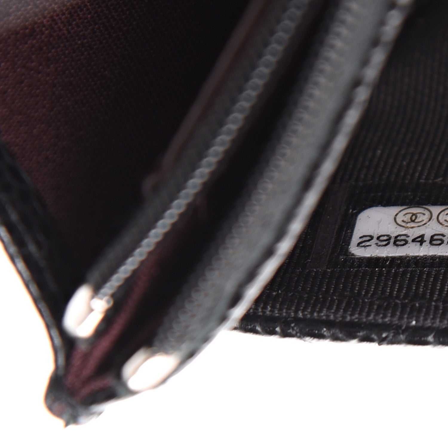 Chanel Caviar Quilted Wallet On Chain WOC Black 7 of 11