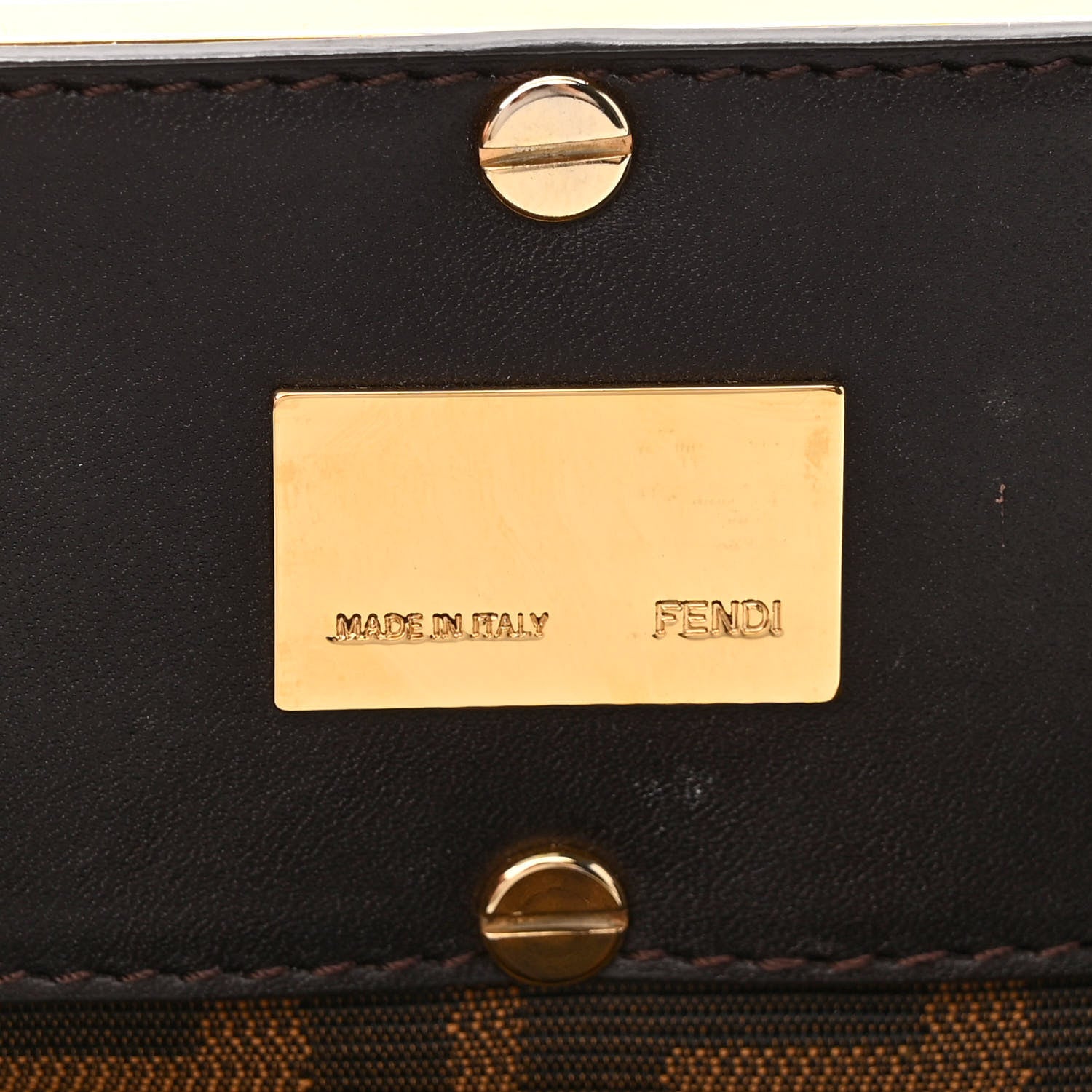 Fendi Zucca Large Mia Tote Tobacco 5 of 9