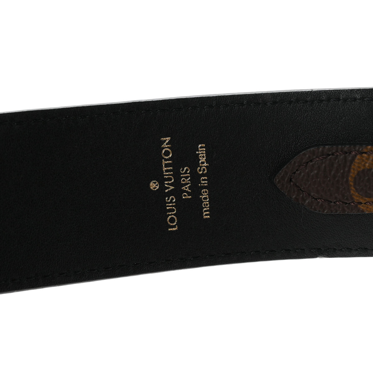 Monogram Bandouliere Shoulder Strap Black
