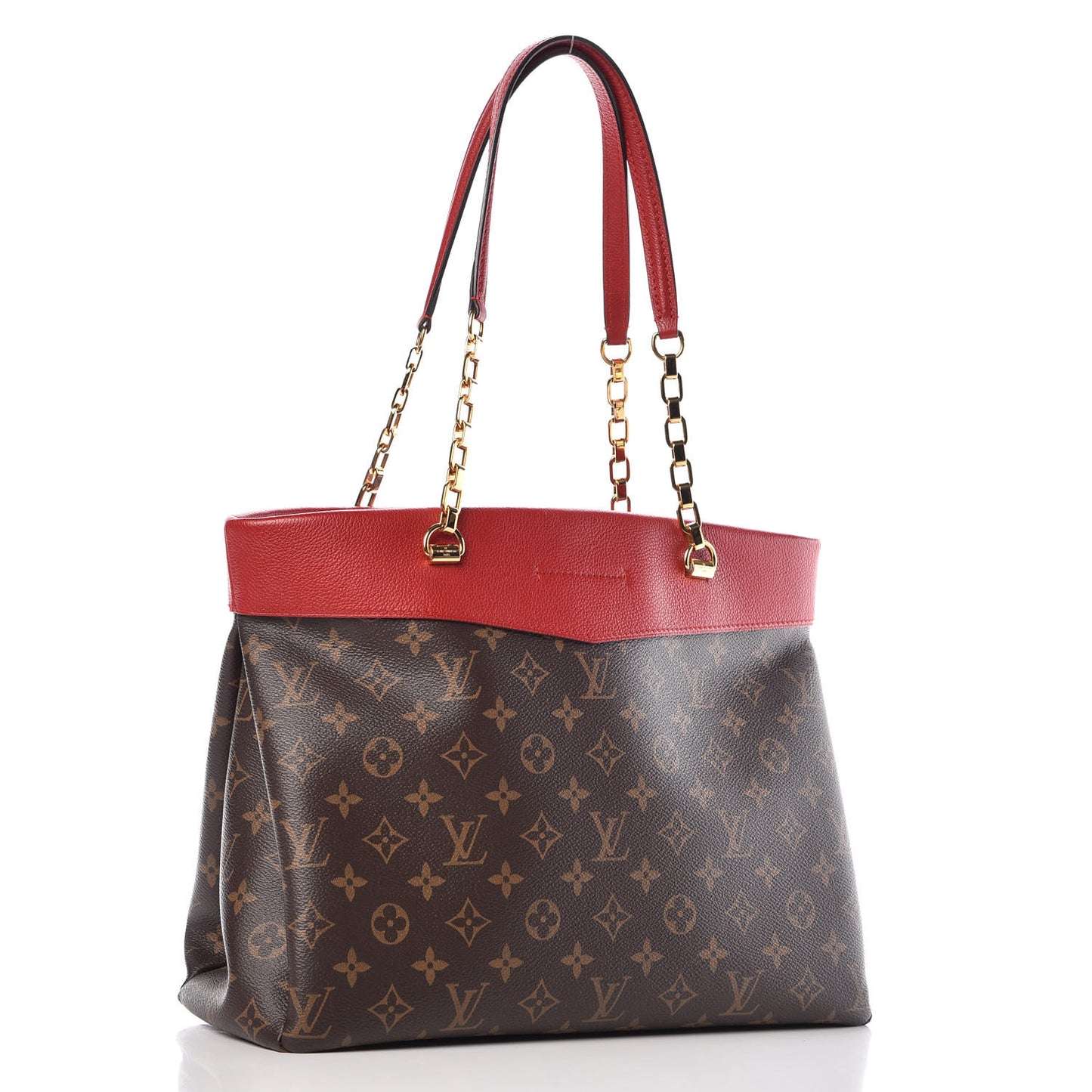 Monogram Pallas Shopper Cherry