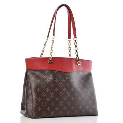 Louis Vuitton Monogram Pallas Shopper Cherry 3 of 10