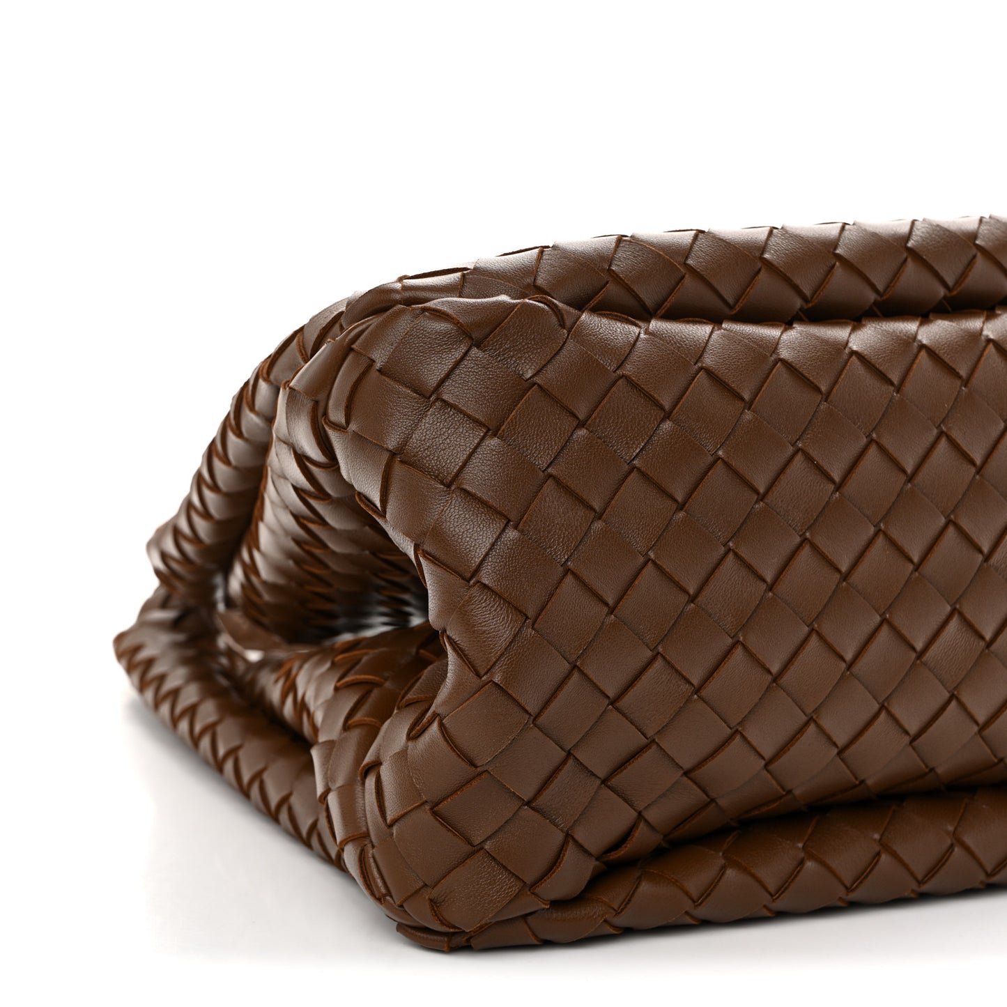 Intrecciato Medium Campana Shoulder Bag Tannin