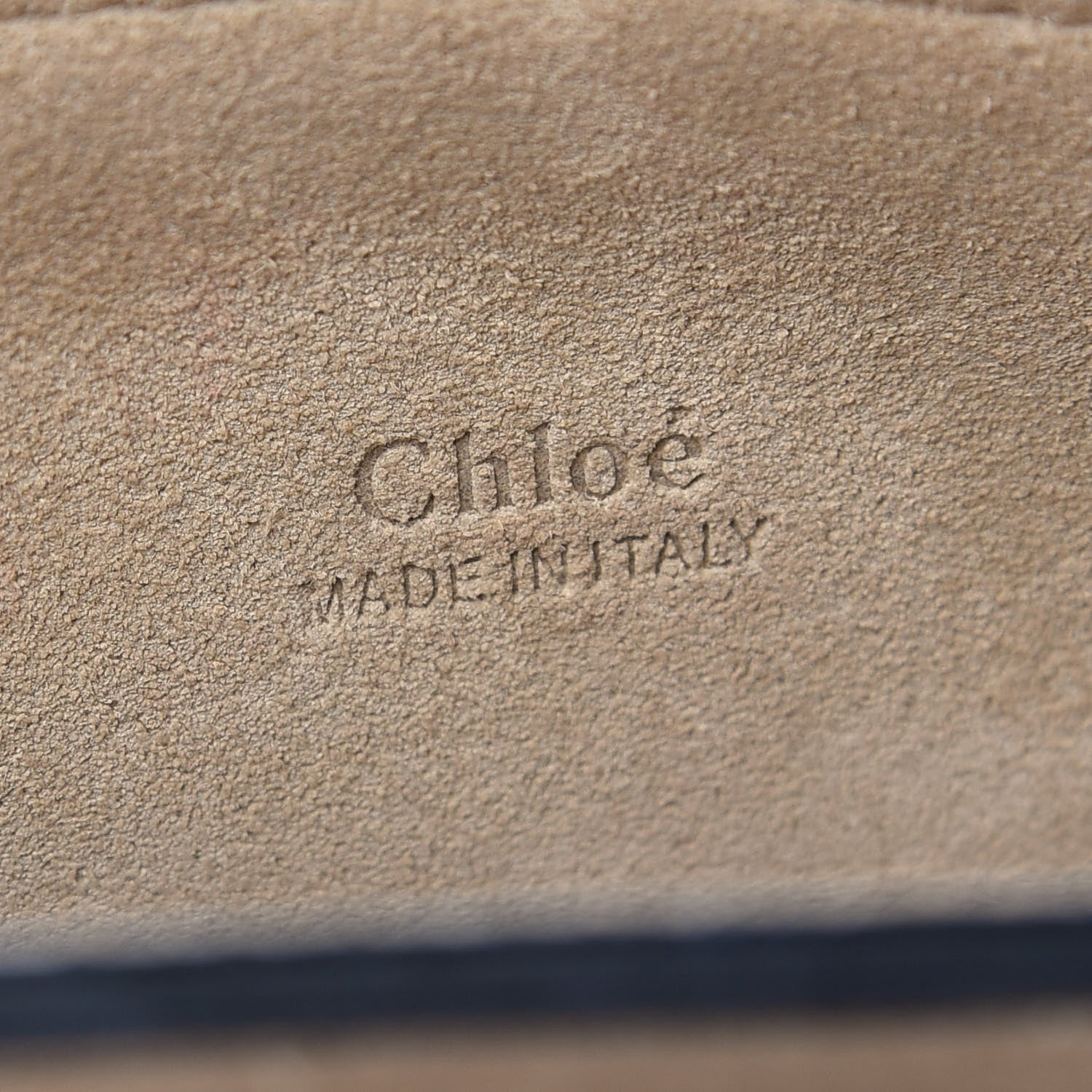 Chloe Suede Calfskin Medium Faye Shoulder Bag Cloudy Blue 6 of 9