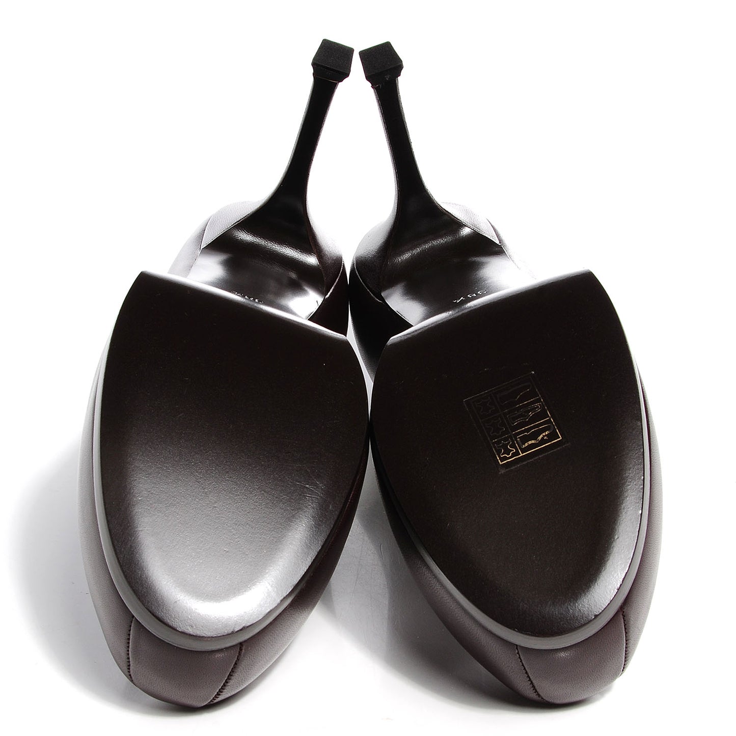 Nappa Leather Tribtoo 80 Pumps Prune 38.5