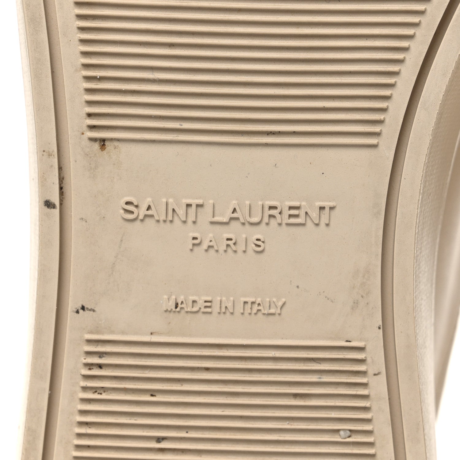 Saint Laurent Calfskin Andy Low Top Sneakers 36 Dark Coquille 8 of 11