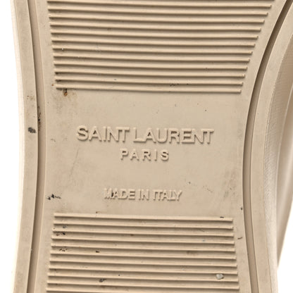 Saint Laurent Calfskin Andy Low Top Sneakers 36 Dark Coquille 8 of 11