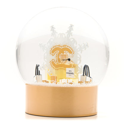 Chanel Glass N°5 Perfume Bottle Snow Globe 4 of 7