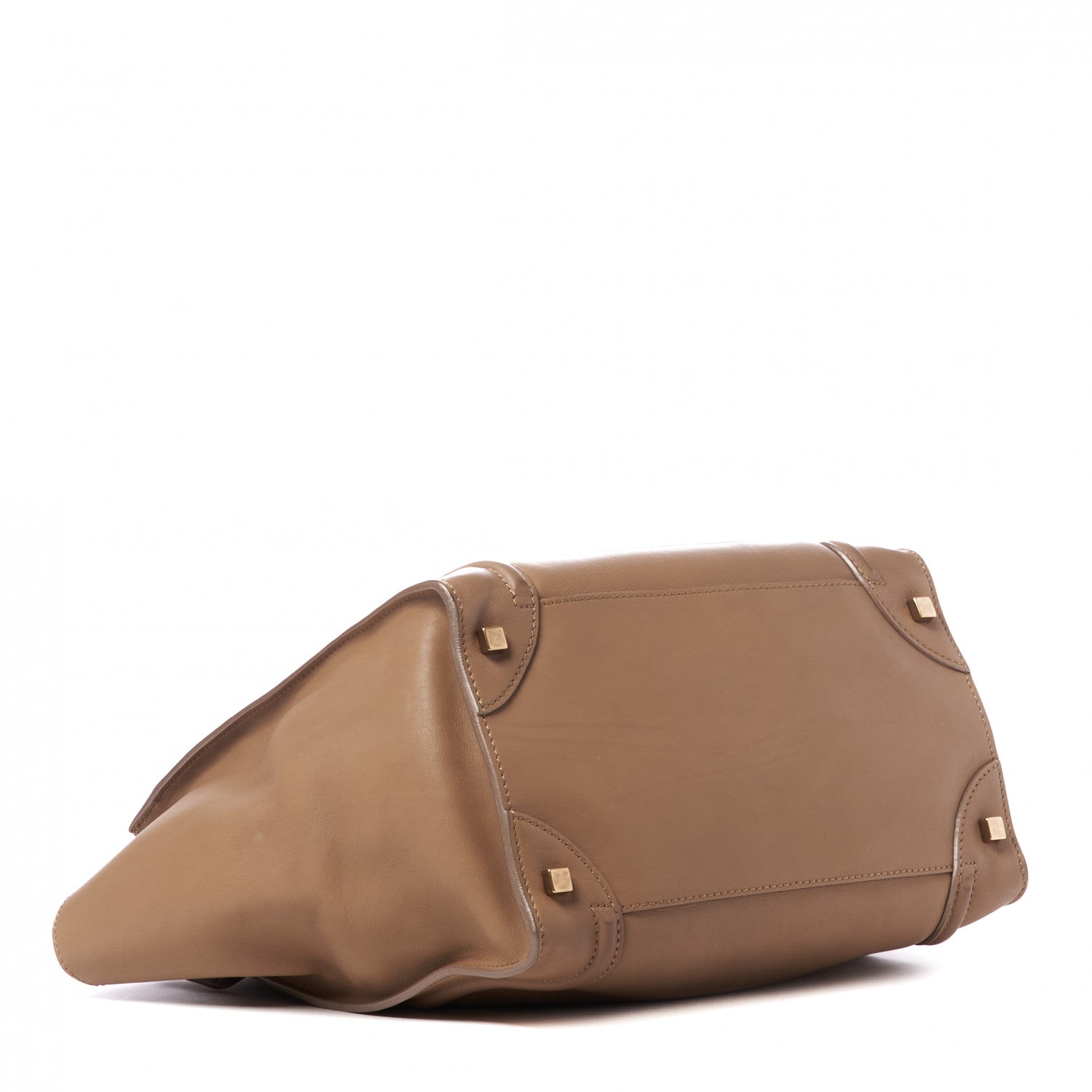 Celine Smooth Calfskin Mini Luggage Dune 3 of 9