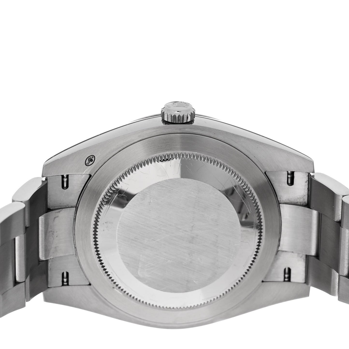 Stainless Steel 18K White Gold 41mm Oyster Perpetual Datejust Watch Black 126334