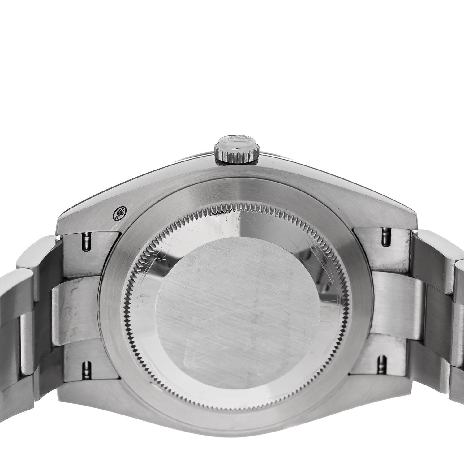 Rolex Stainless Steel 18K White Gold 41mm Oyster Perpetual Datejust Watch Black 126334 4 of 4