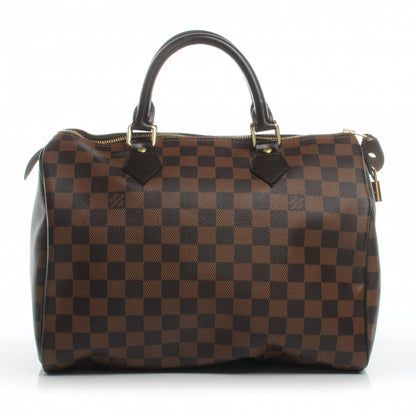 Louis Vuitton Damier Ebene Speedy 30 1 of 7