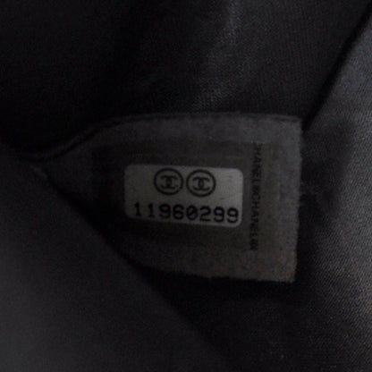 Chanel Metallic Patent Calfskin Lucky Symbols Pochette Silver 7 of 8
