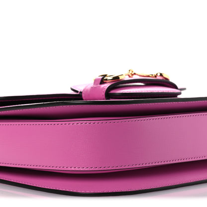 Gucci Azalea Calfskin Horsebit 1955 Shoulder Bag Libre Pink 9 of 11