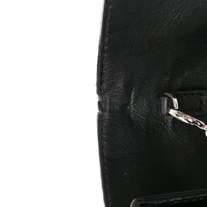 Versace Vitello Virtus Chain Clutch Black 16 of 17