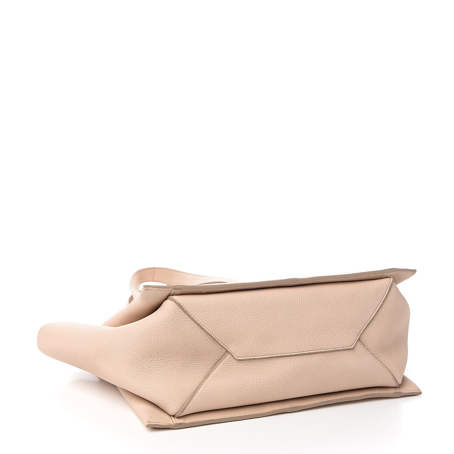 Celine Baby Grained Calfskin Small Tri-Fold Bag Powder 3 of 8