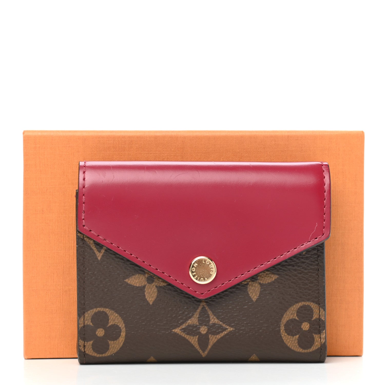 Louis Vuitton Monogram Zoe Wallet Fuchsia 8 of 8
