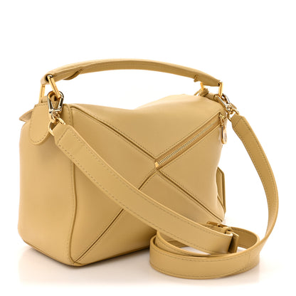 Loewe Calfskin Small Puzzle Bag Dark Butter 3 of 11
