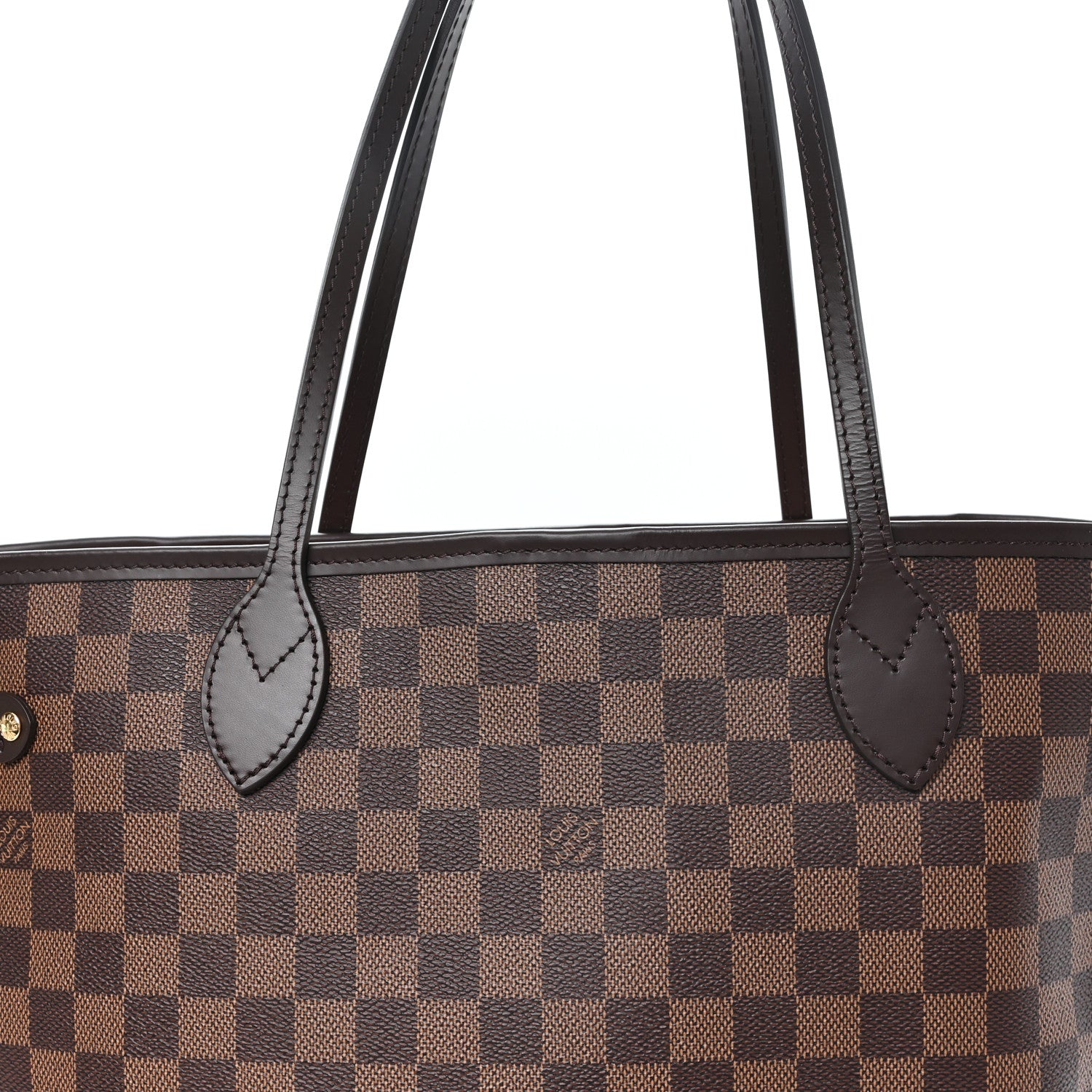 Louis Vuitton Damier Ebene Neo Neverfull MM Rose Ballerine 8 of 10
