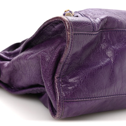 Balenciaga Agneau Giant 12 Rose Gold Hardware City Dark Violet 10 of 11