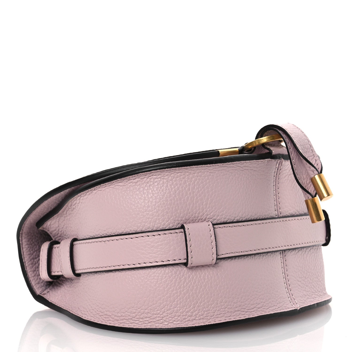 Chloe Calfskin Small Marcie Round Crossbody Bag Misty Lavender 4 of 12