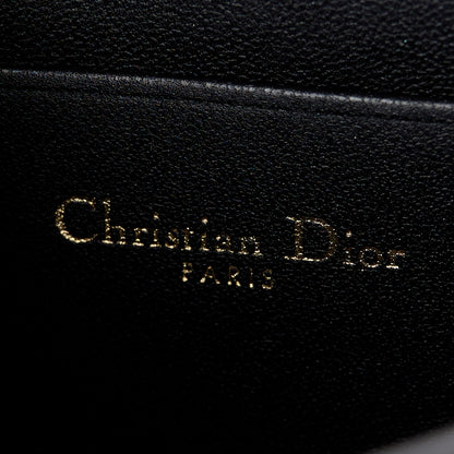 Christian Dior Tweed Macrocannage Mini Miss Caro Bag Black White 6 of 12