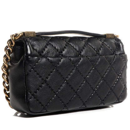 Chanel Calfskin Quilted Urban Day Flap Black 3 of 9