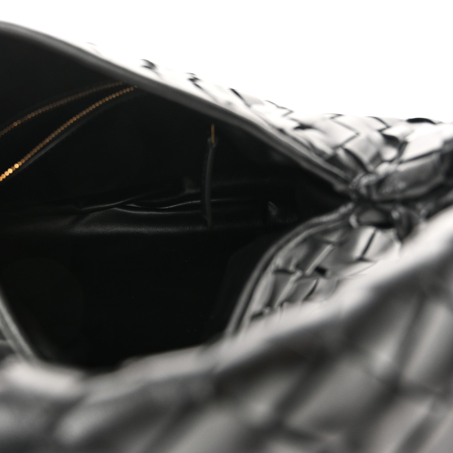 Bottega Veneta Calfskin Intrecciato Small Hop Black 5 of 9