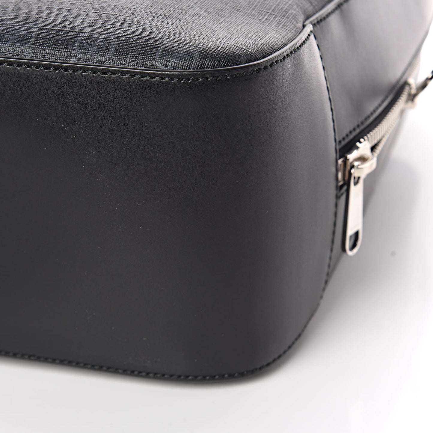 GG Supreme Monogram Web Tote Backpack Black Grey