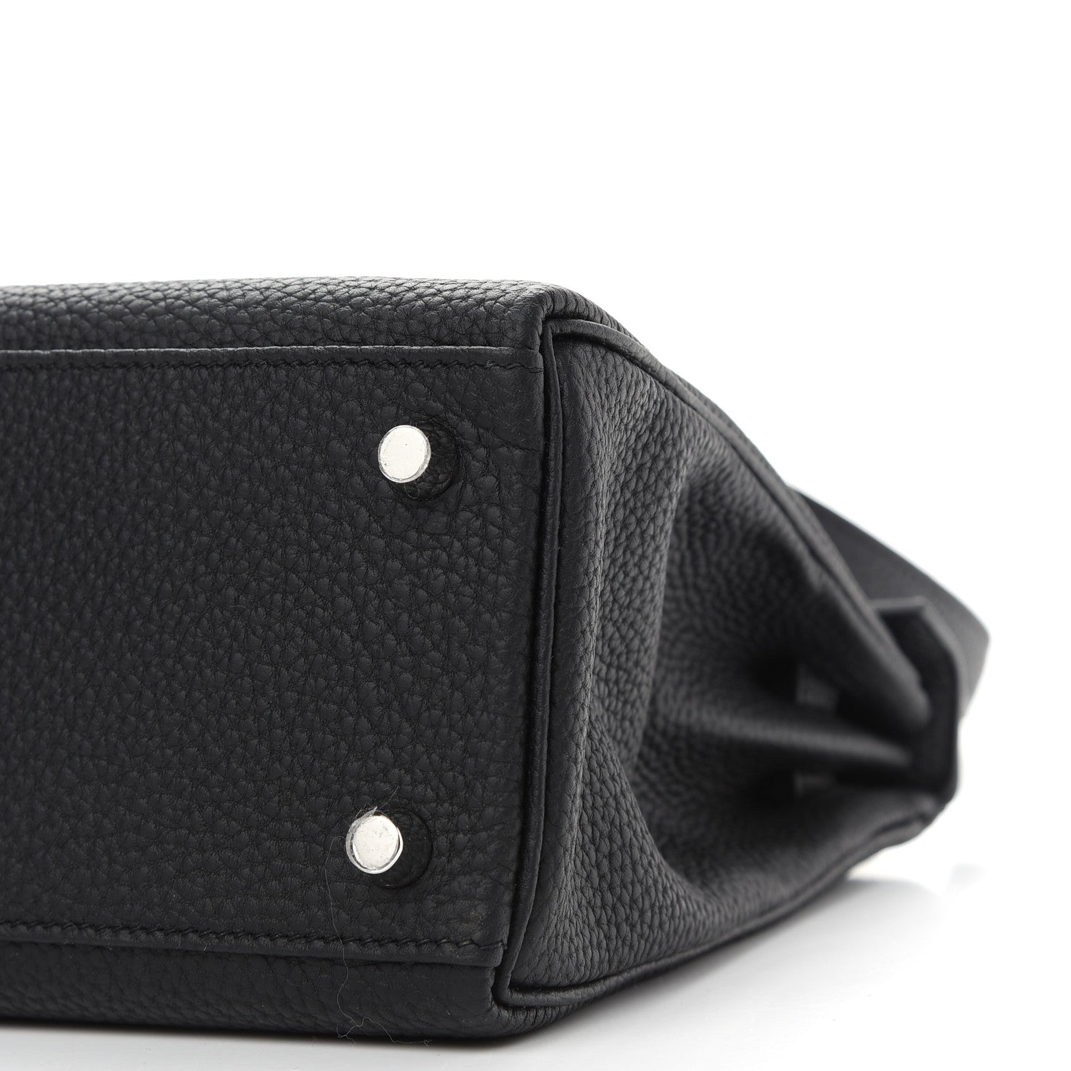 Hermes Togo Kelly Retourne 25 Black 10 of 10