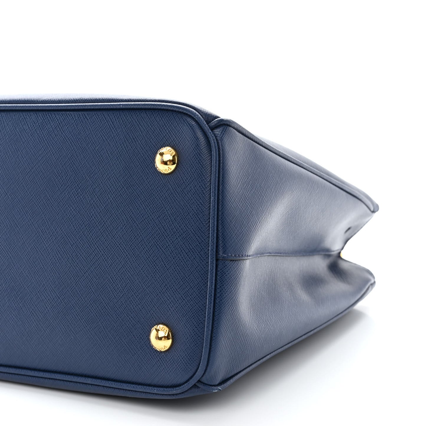 Saffiano Medium Galleria Double Zip Tote Bluette