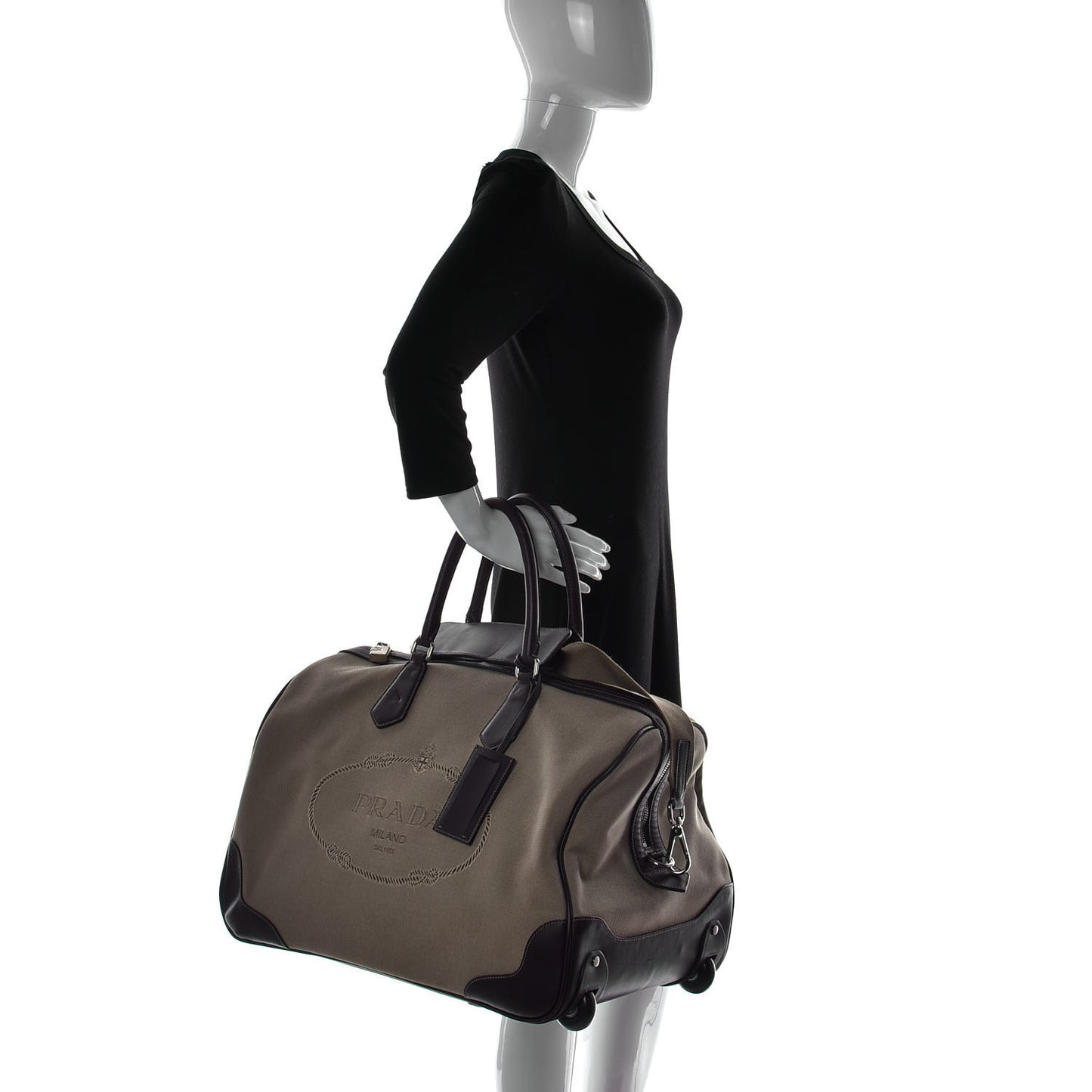 Jacquard Logo Trolley Corda Moro