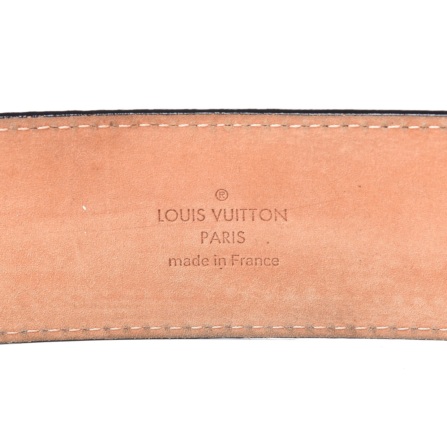 Epi Electric 40mm LV Initiales Belt 85 34 Black