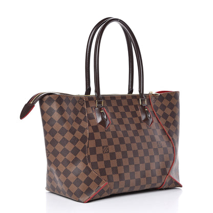 Louis Vuitton Damier Ebene Caissa Tote MM Cherry 3 of 13
