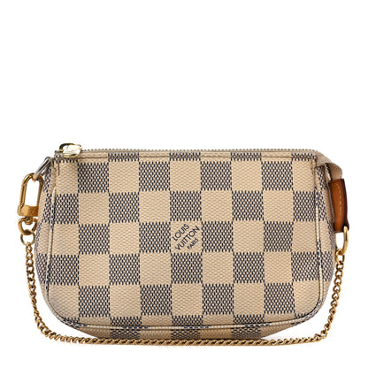 Louis Vuitton Damier Azur Mini Pochette Accessories 1 of 11