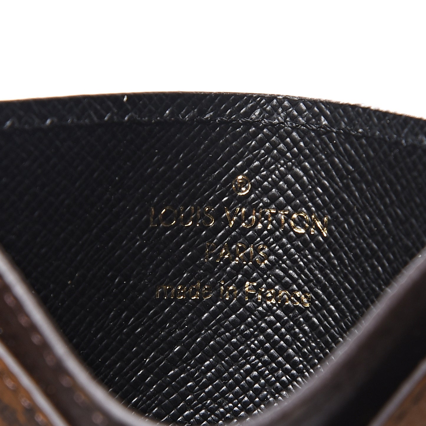 Reverse Monogram Card Holder