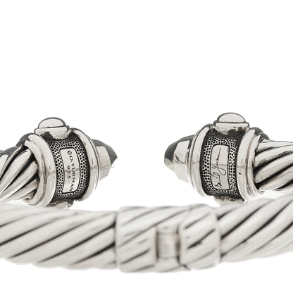 David Yurman Sterling Silver 9mm Renaissance Cable Bracelet 3 of 4