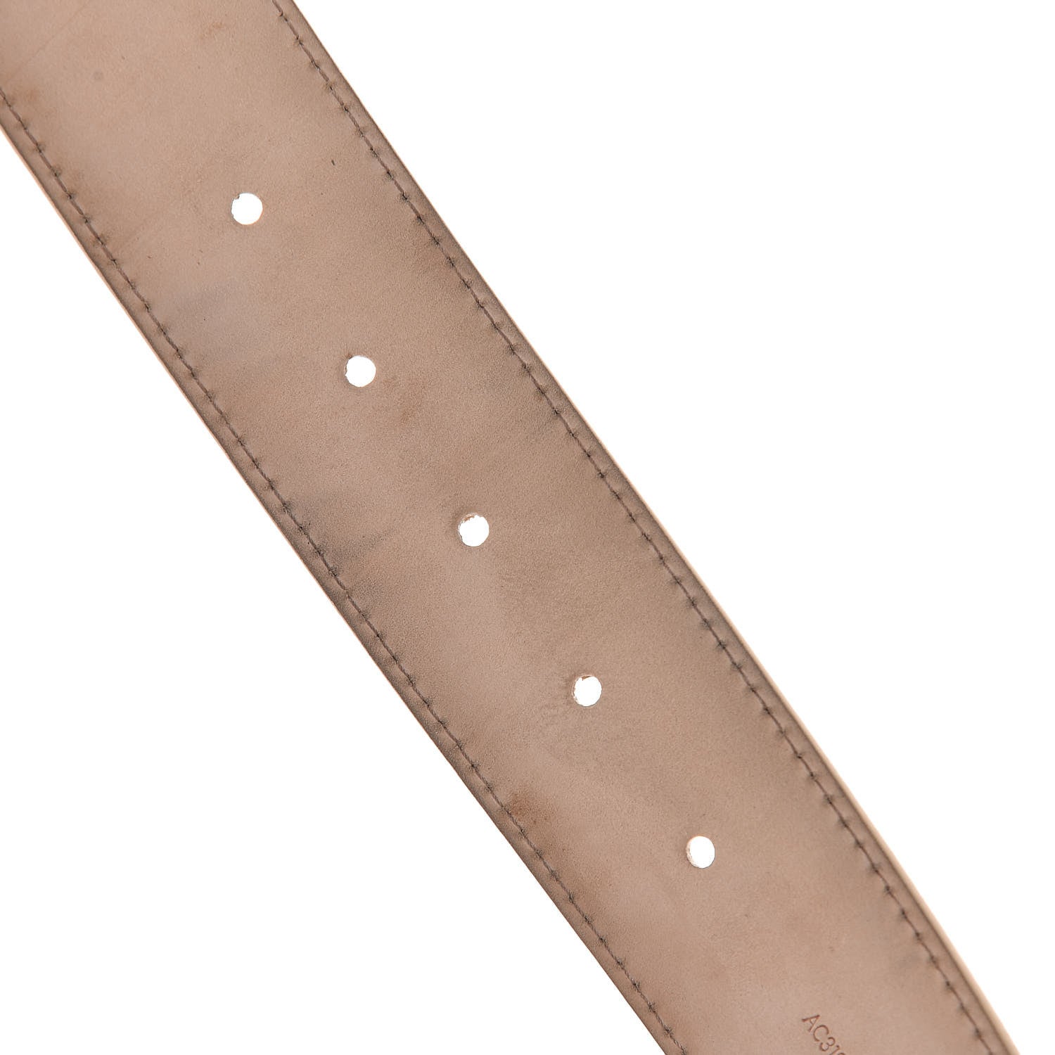 Louis Vuitton Damier Azur LV Initiales Belt 100 40 5 of 10