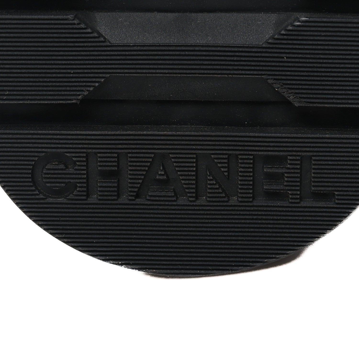 Chanel Shiny Calfskin Velvet Quilted Lace Up Combat Boots 37 Blue 7 of 9