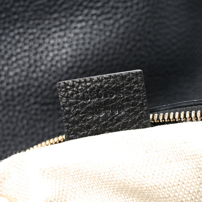Gucci Pebbled Calfskin Large Soho Hobo Black 7 of 10