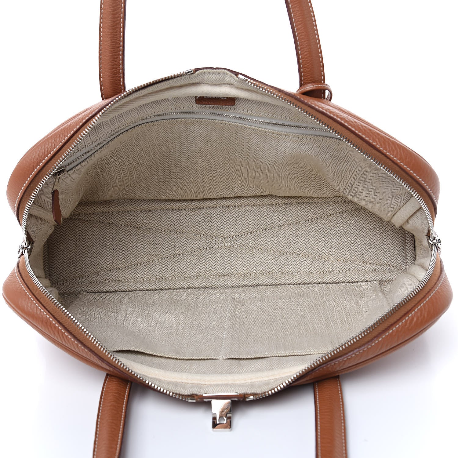 Hermes Taurillon Clemence Victoria Elan 38 Gold 5 of 10