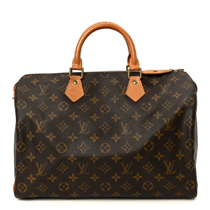 Louis Vuitton Monogram Speedy 35 1 of 12
