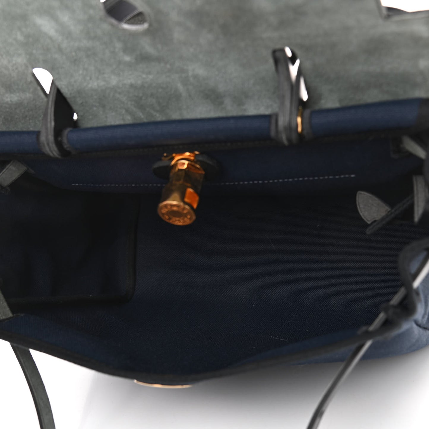 Military Toile Vache Hunter Herbag Zip Retourne 31 PM Bleu Indigo