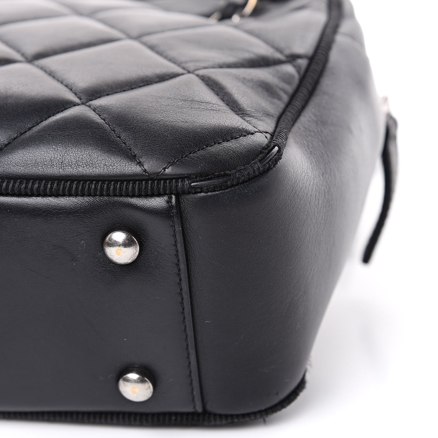 Chanel Calfskin Quilted Small Ballerine Camera Case Black 11 of 19