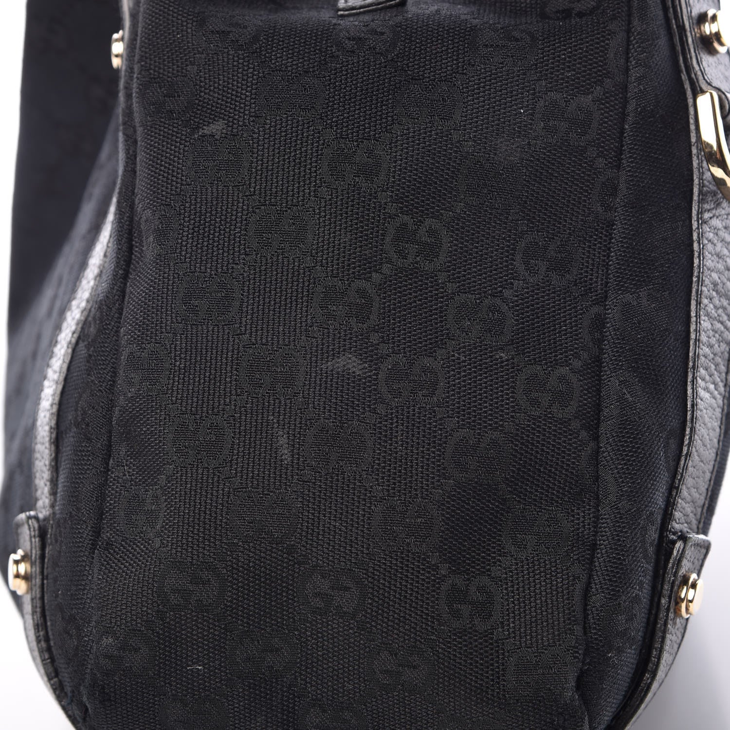 Gucci Monogram Medium Abbey Shoulder Bag Black 14 of 19