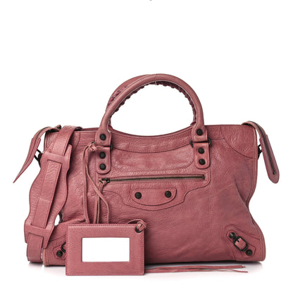 Balenciaga Agneau Classic Hardware City Rose Bruyere 1 of 11