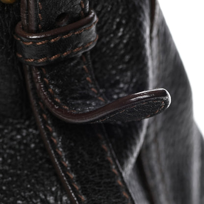 Prada Cervo Antik Shoulder Bag Black 21 of 24